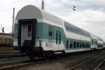 Doppelstock-Mittelwagen 2. Serie (hier DABpz 751, noch alte Lackierung bei Auslieferung)
